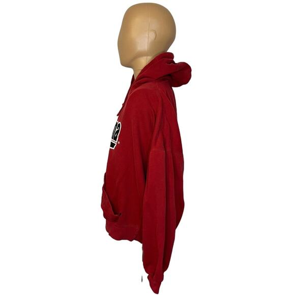 Oklahoma Hoodie Womens 2XL Red Grey OU Sooners NCAA Football J America - Picture 3 of 7